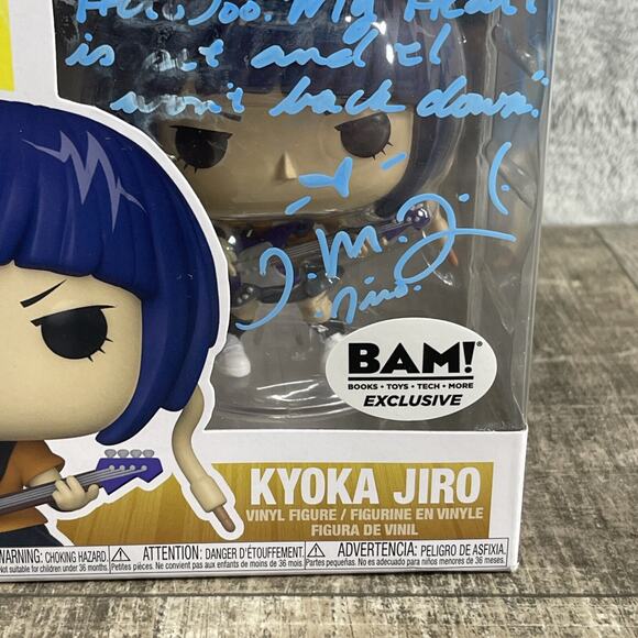Funko Pop My Hero Academia Kyoka Jiro 1151 Trina Nishimura signed Read - Picture 3 of 10